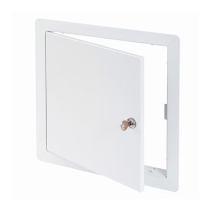 18"x18" Flush Universal Access Door with Exposed Flange, Key cyl. cam latch, Cendrex